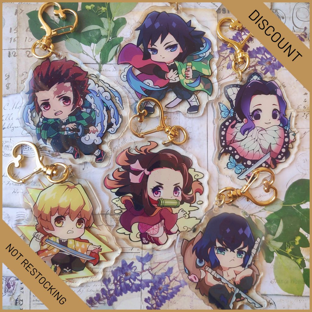 Demon Slayer Charms Dakiarts